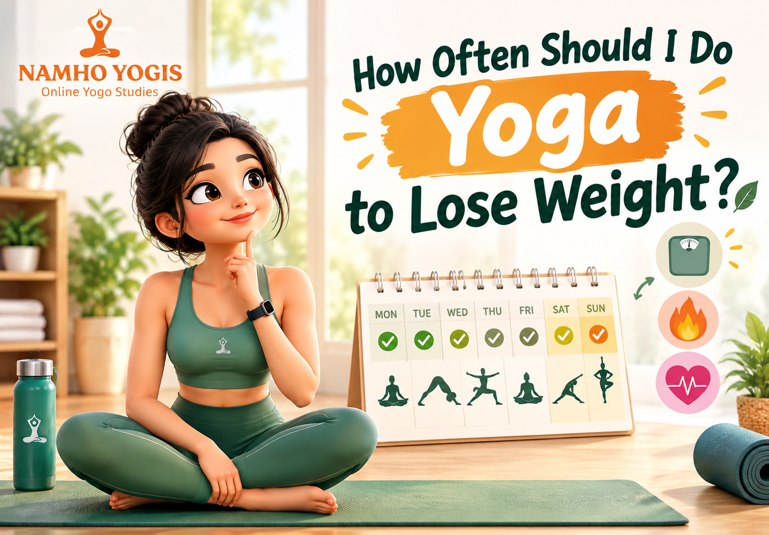 How Often Should I Do Yoga to Lose Weight?
